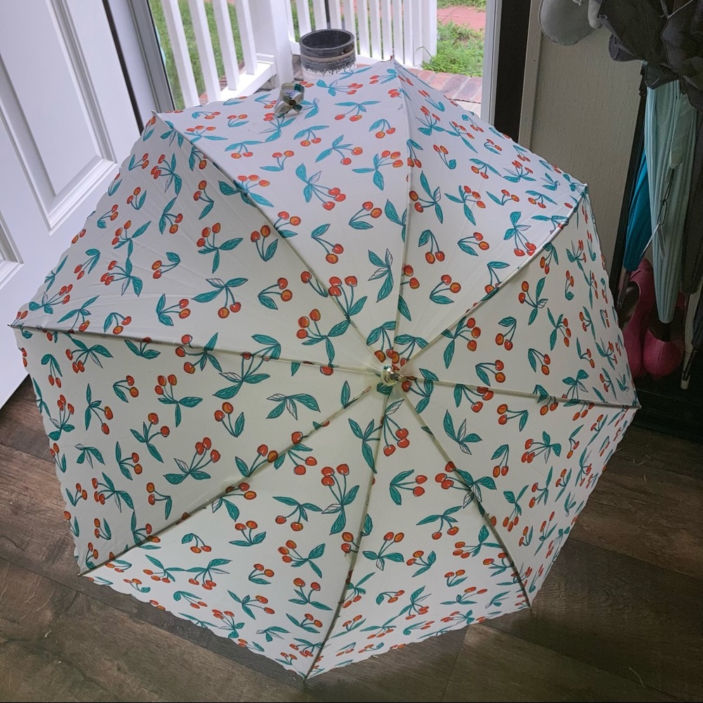 New precious cherries umbrella parasol pagoda - Picture 6 of 7